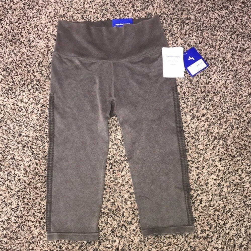 Gray Kids Leggings